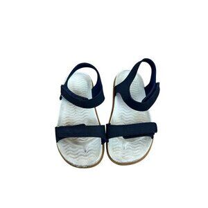 Native Kids Navy Blue Adjustable Strap Sandals Size 9 Rubber Sole Lightweight Su